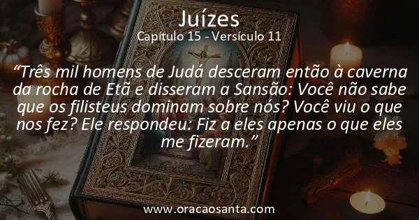 Juízes 15:11