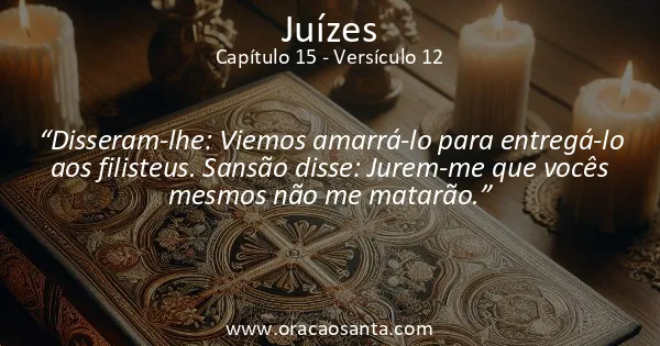Juízes 15:12