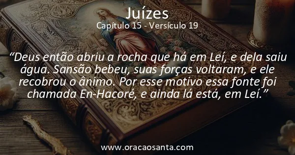 Juízes 15:19