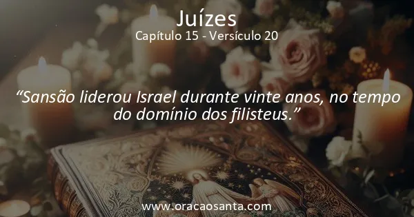 Juízes 15:20