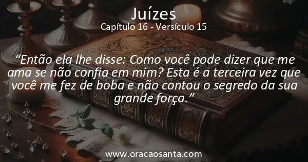 Juízes 16:15