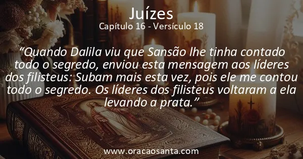 Juízes 16:18