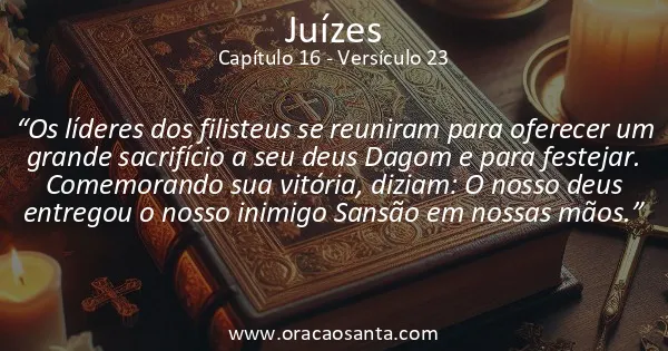 Juízes 16:23