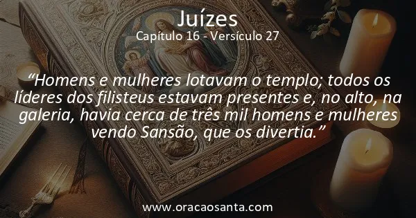 Juízes 16:27