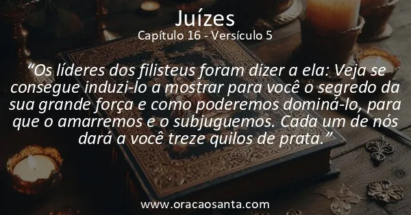 Juízes 16:5