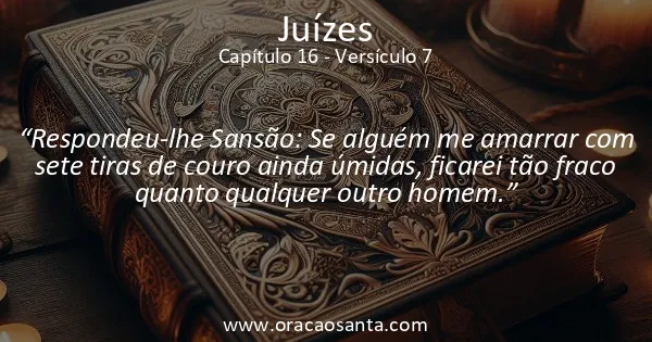Juízes 16:7