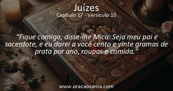 Juízes 17:10