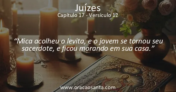 Juízes 17:12