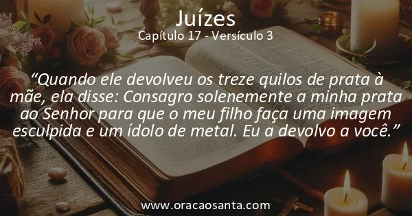 Juízes 17:3