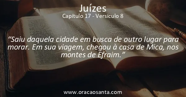 Juízes 17:8