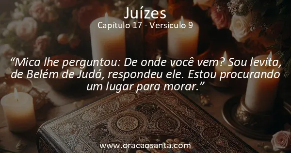 Juízes 17:9