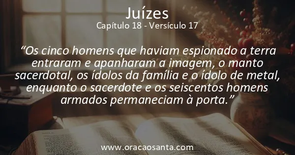 Juízes 18:17