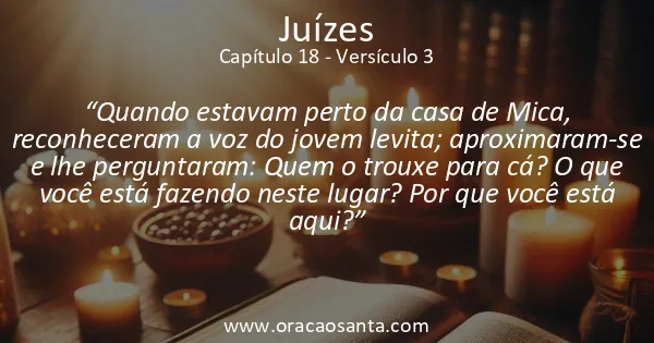 Juízes 18:3