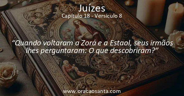 Juízes 18:8