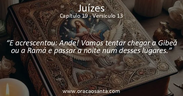 Juízes 19:13