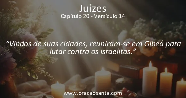 Juízes 20:14