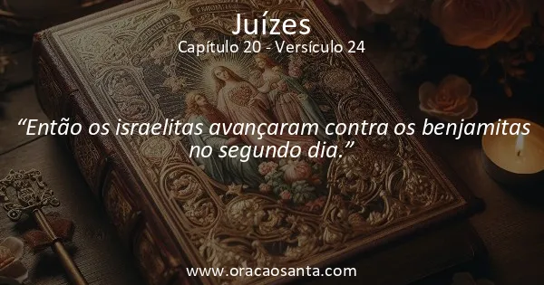 Juízes 20:24
