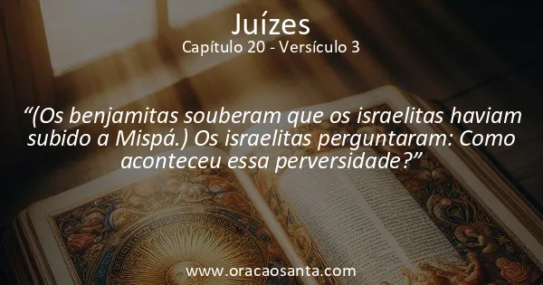 Juízes 20:3
