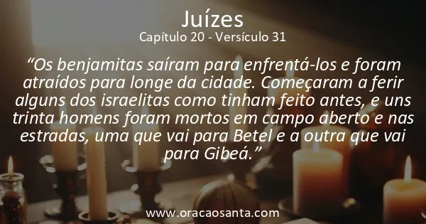 Juízes 20:31