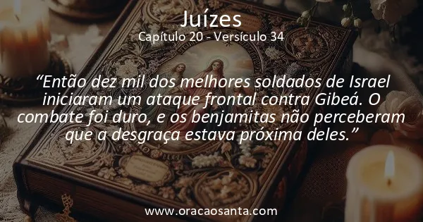 Juízes 20:34