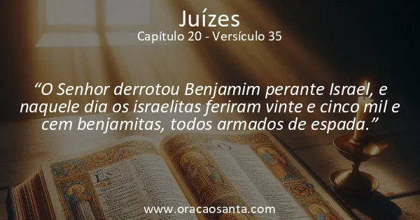 Juízes 20:35