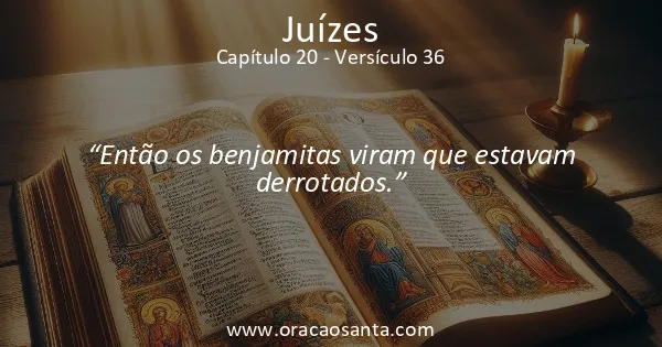 Juízes 20:36
