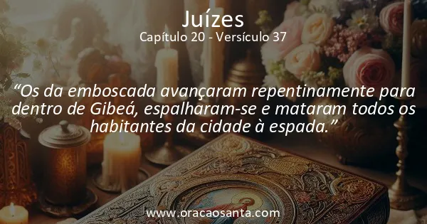 Juízes 20:37