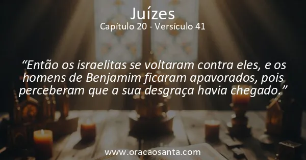 Juízes 20:41