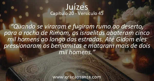 Juízes 20:45