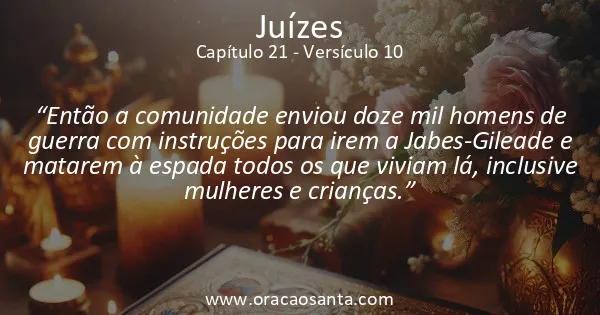Juízes 21:10