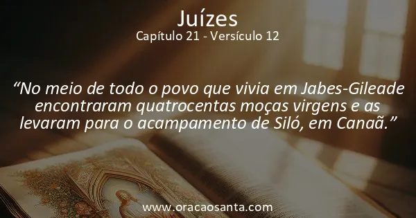 Juízes 21:12