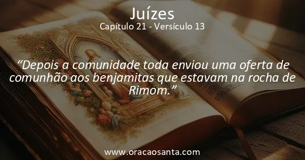 Juízes 21:13