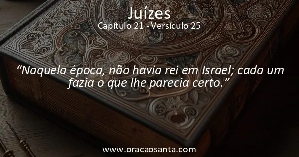 Juízes 21:25