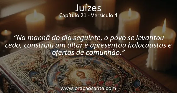Juízes 21:4