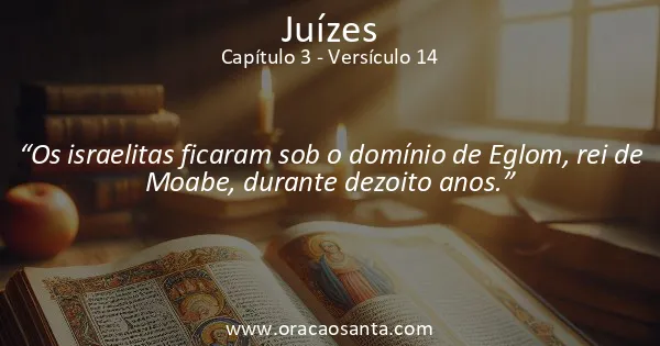 Juízes 3:14