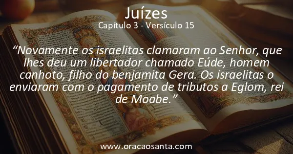Juízes 3:15