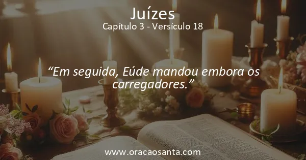 Juízes 3:18
