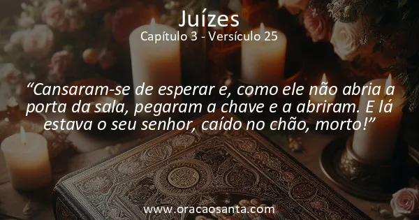 Juízes 3:25