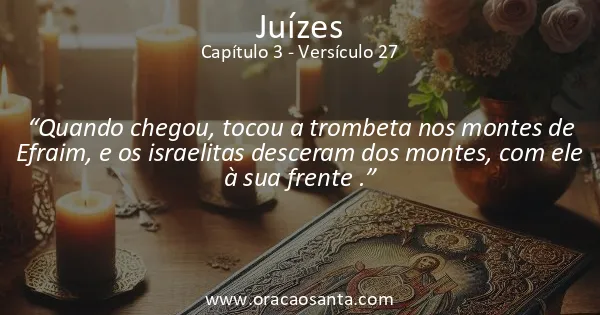 Juízes 3:27