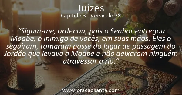 Juízes 3:28