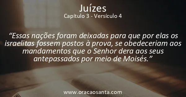 Juízes 3:4