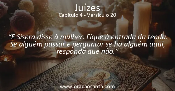 Juízes 4:20