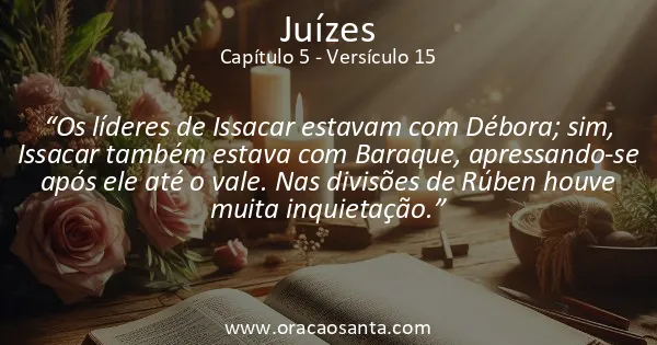 Juízes 5:15