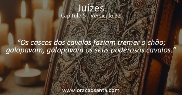 Juízes 5:22