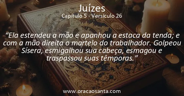 Juízes 5:26