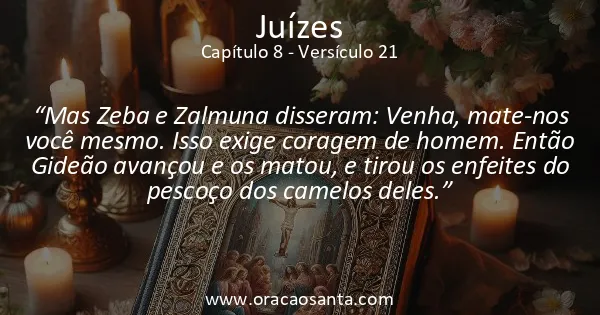 Juízes 8:21