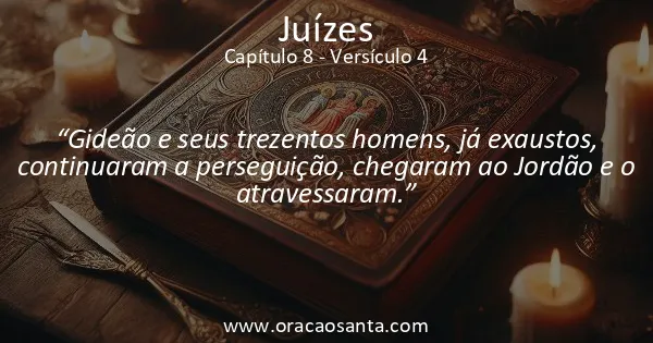 Juízes 8:4