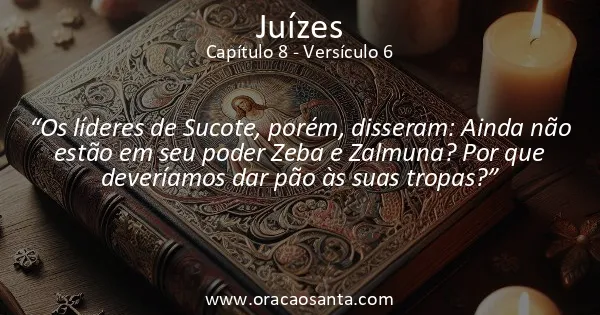 Juízes 8:6