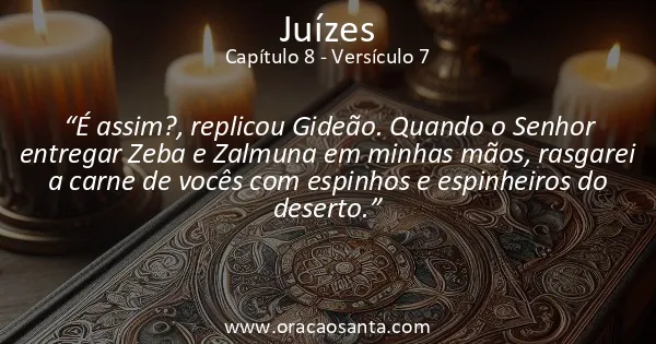 Juízes 8:7