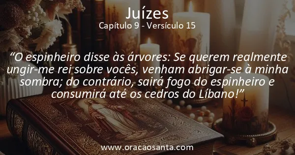 Juízes 9:15